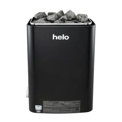 Helo Vienna 60 STS – Elektrisk Badstuovn 6 kW, Svart