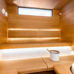 Cariitti Sauna Linear LED 6M + Spot – Benkebelysning til badstu